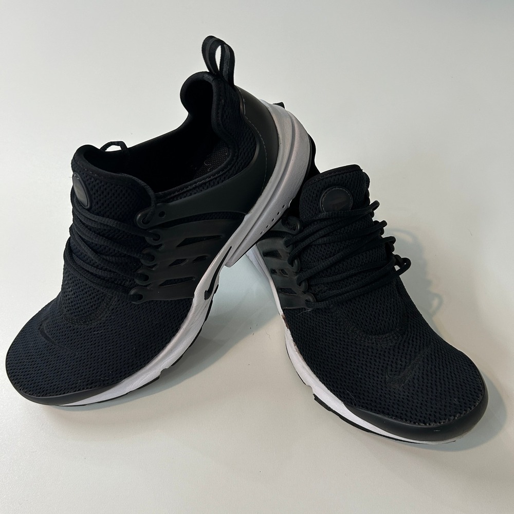 Nike Air Presto Black White Mesh Running Shoes 846290-011 Mens 9